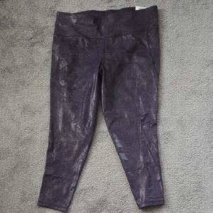 Ideology Metallic Purple Activewear